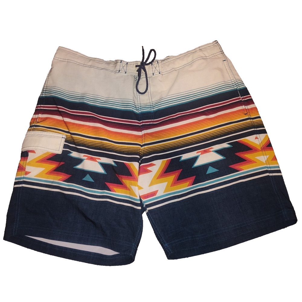 George Men's Multicolor Casual Drawstring Shorts XL (40-42) BG31 - Picture 3 of 4